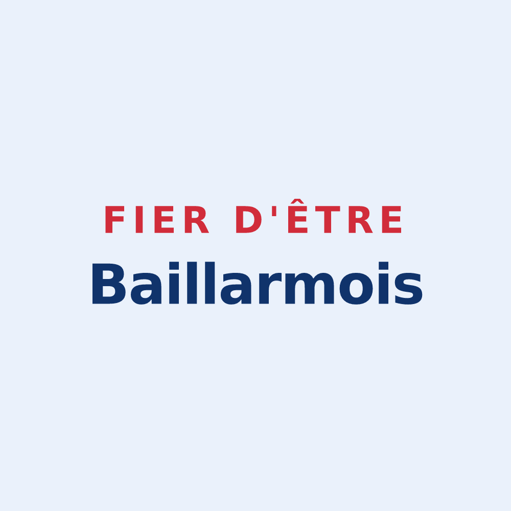 Sticker « Fier d'être Baillarmois » — design pour Bailleau-Armenonville