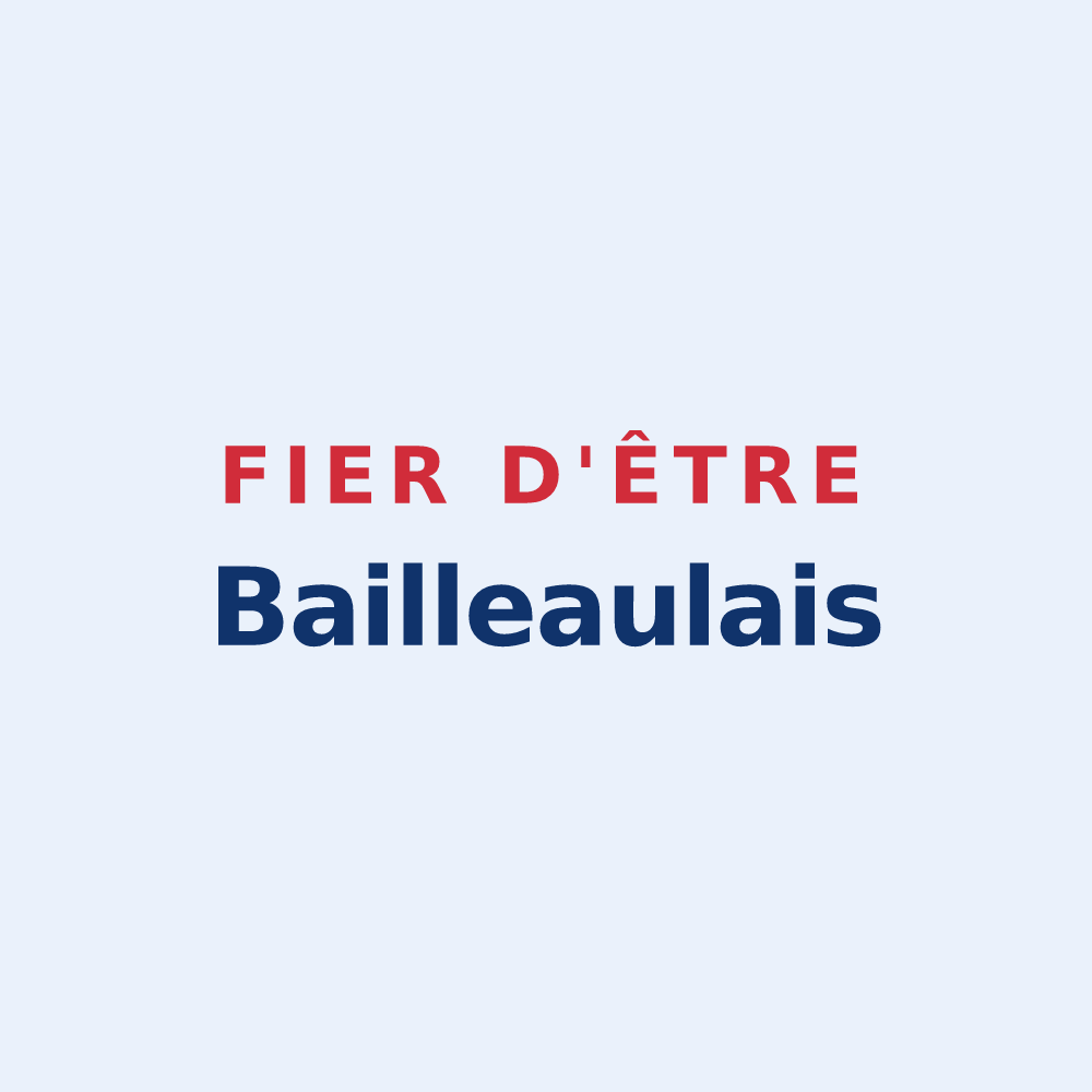 Sticker « Fier d'être Bailleaulais » — design pour Bailleau-le-Pin