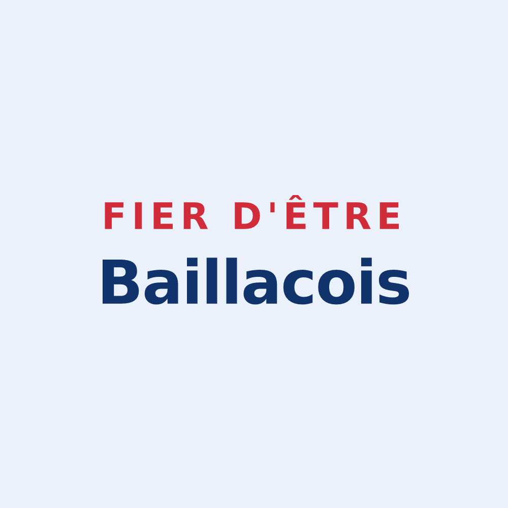 Sticker « Fier d'être Baillacois » — design pour Bailly