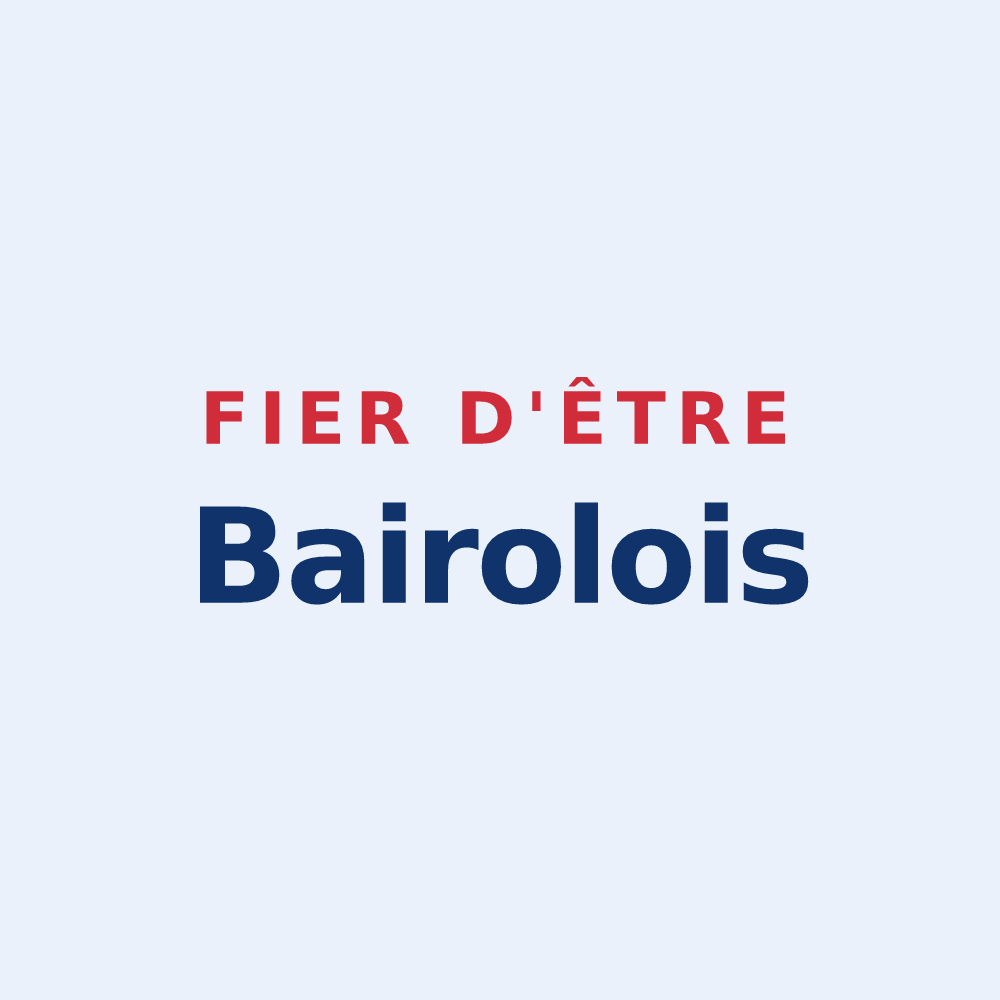 Sticker « Fier d'être Bairolois » — design pour Bairols
