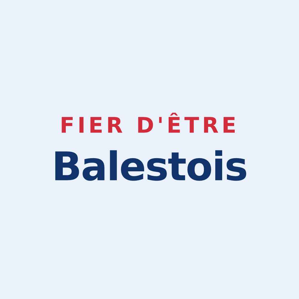 Sticker « Fier d'être Balestois » — design pour Balesta