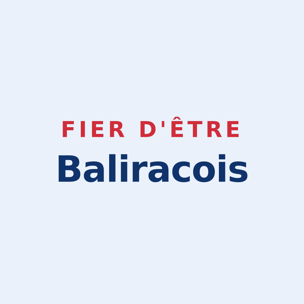 Sticker « Fier d'être Baliracois » — design pour Baliracq-Maumusson