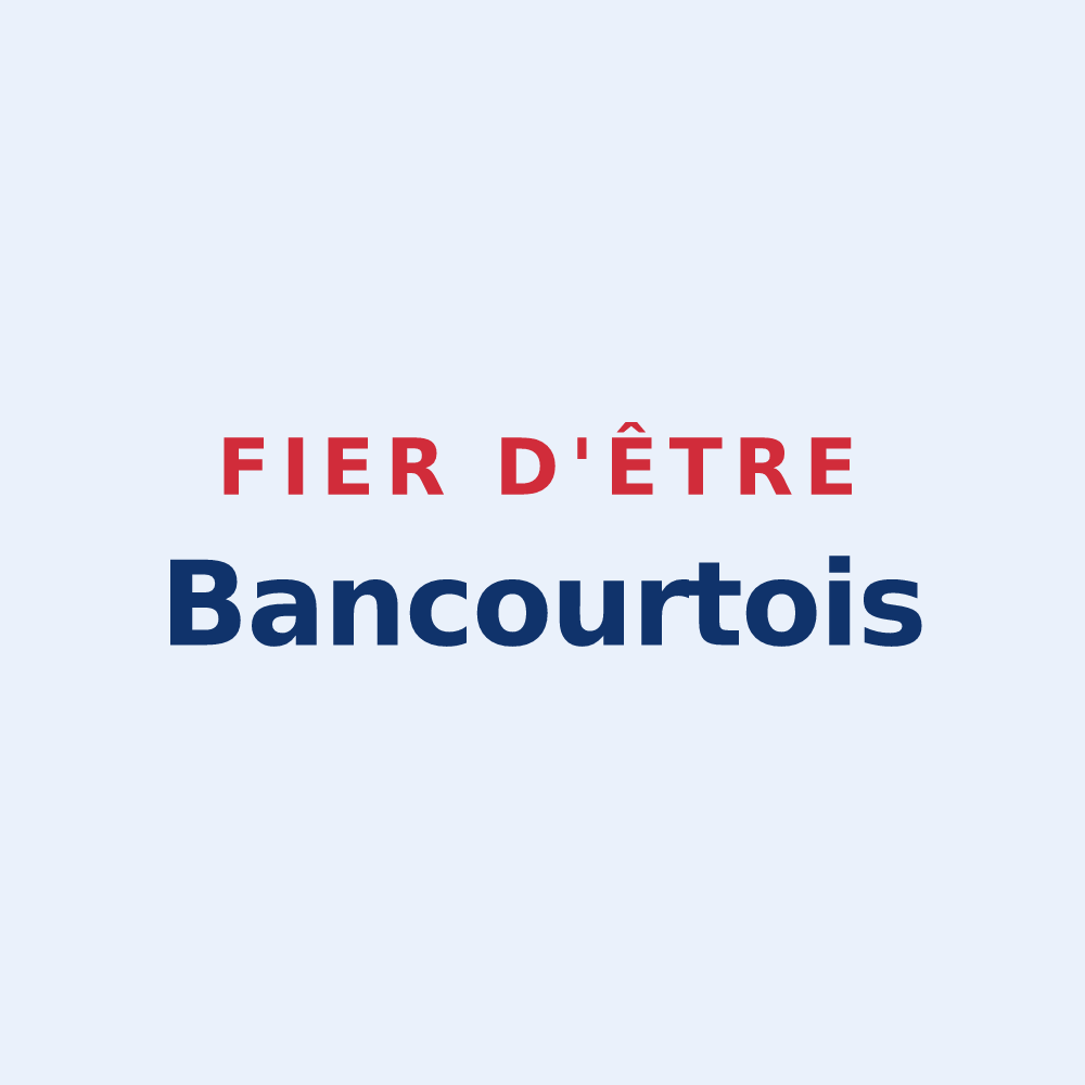 Sticker « Fier d'être Bancourtois » — design pour Bancourt
