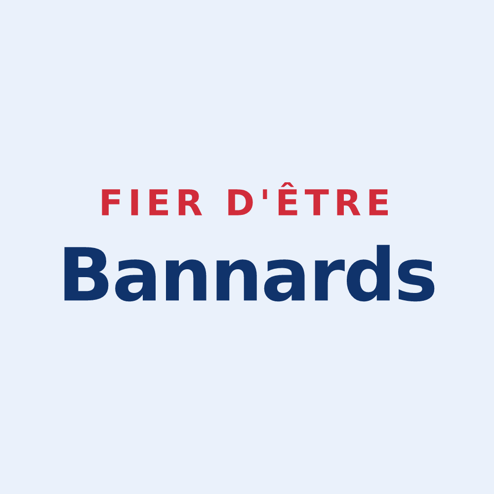 Sticker « Fier d'être Bannards » — design pour Banne