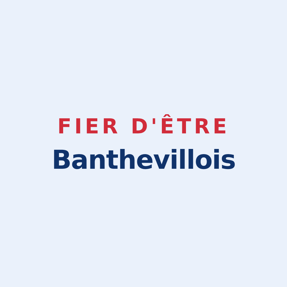 Sticker « Fier d'être Banthevillois » — design pour Bantheville