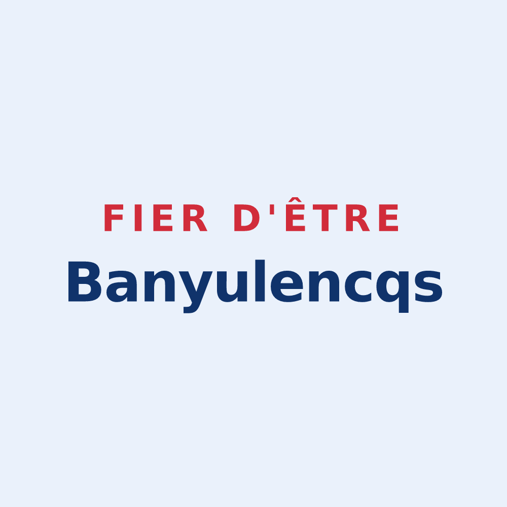 Sticker « Fier d'être Banyulencqs » — design pour Banyuls-dels-Aspres