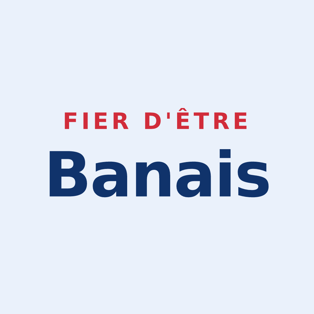 Sticker « Fier d'être Banais » — design pour Baons-le-Comte