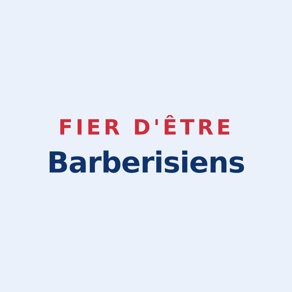 Sticker « Fier d'être Barberisiens » — design pour Barbery