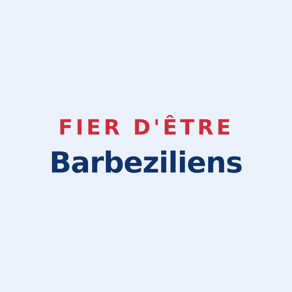 Sticker « Fier d'être Barbeziliens » — design pour Barbezieux-Saint-Hilaire