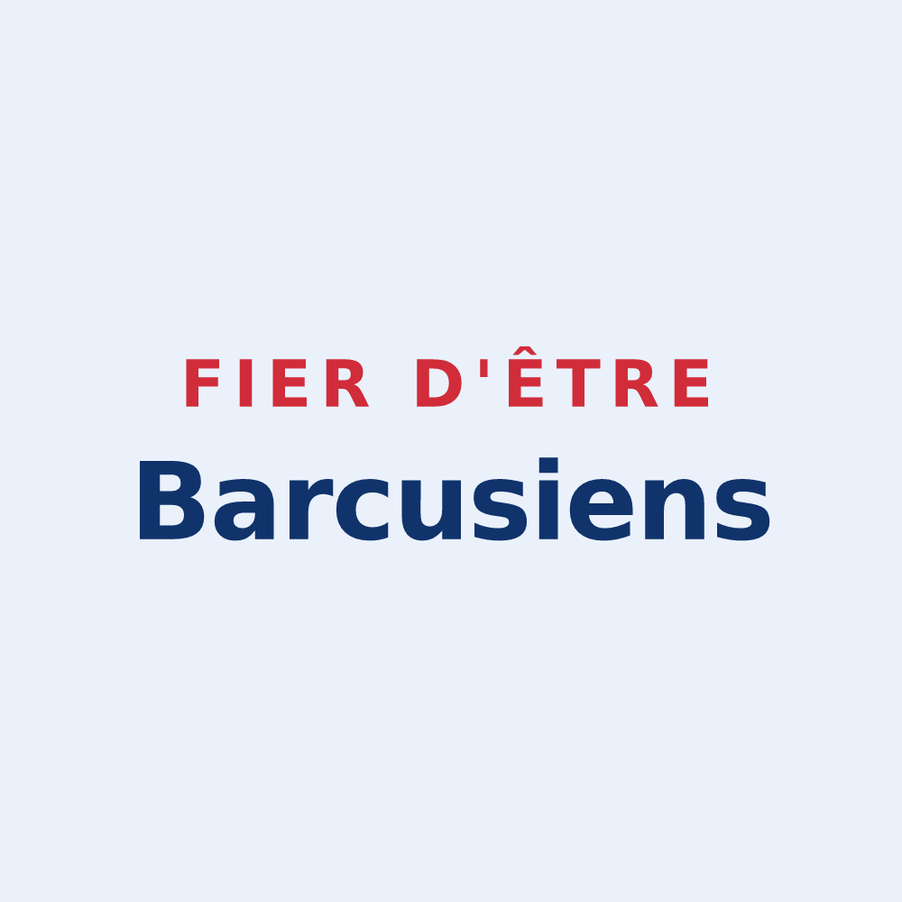 Sticker « Fier d'être Barcusiens » — design pour Barcus