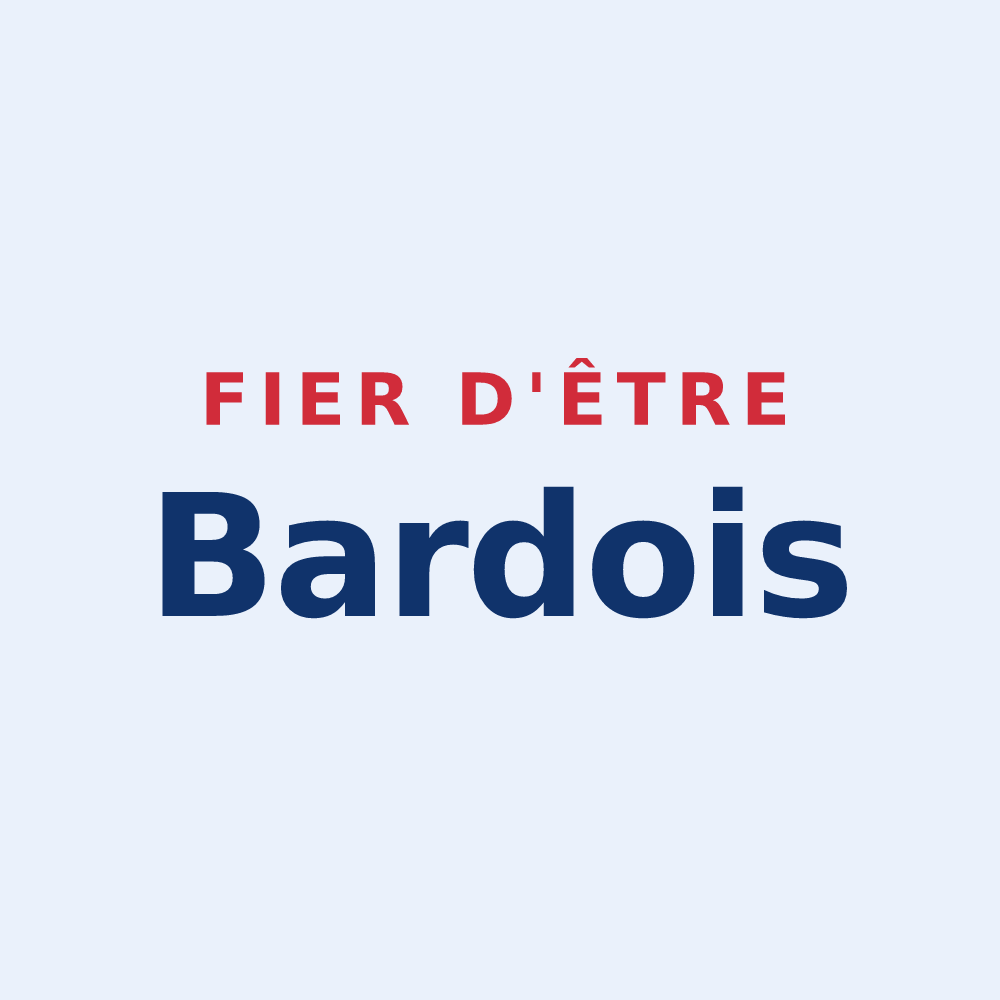 Sticker « Fier d'être Bardois » — design pour Bard