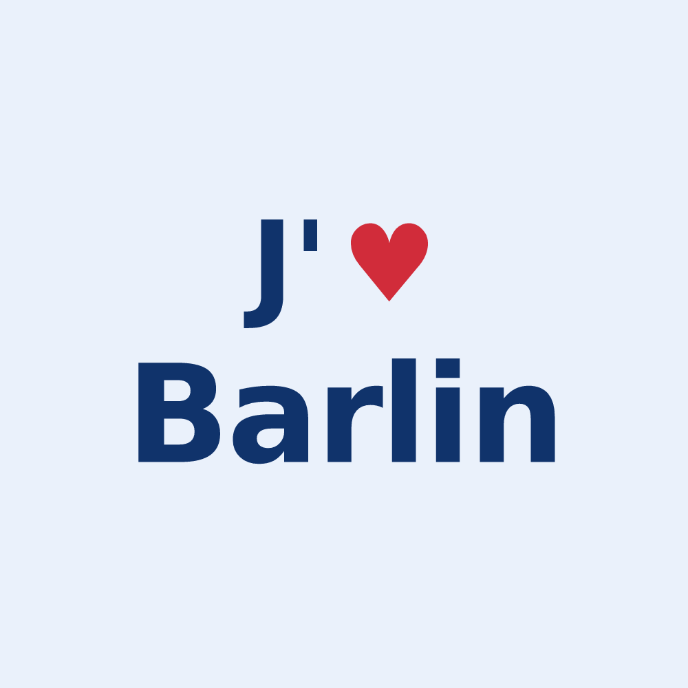 Sticker personnalisé Barlin — design J'aime Barlin