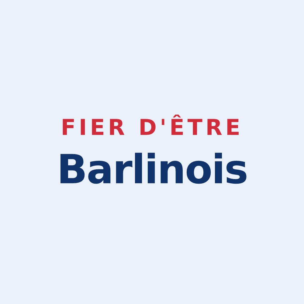 Sticker « Fier d'être Barlinois » — design pour Barlin