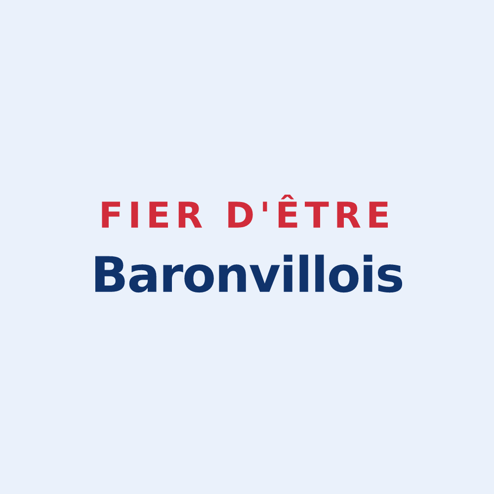 Sticker « Fier d'être Baronvillois » — design pour Baronville