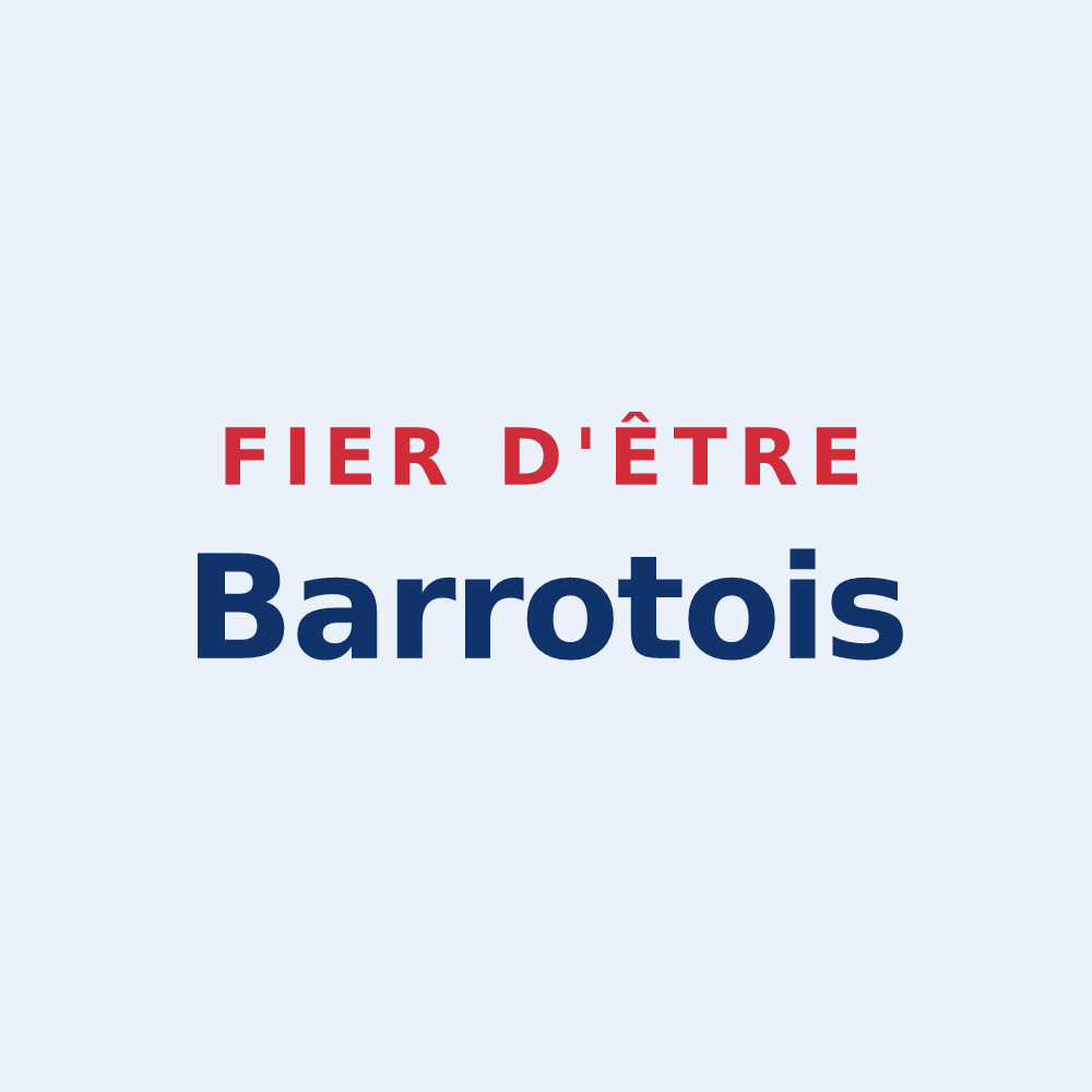 Sticker « Fier d'être Barrotois » — design pour Barro