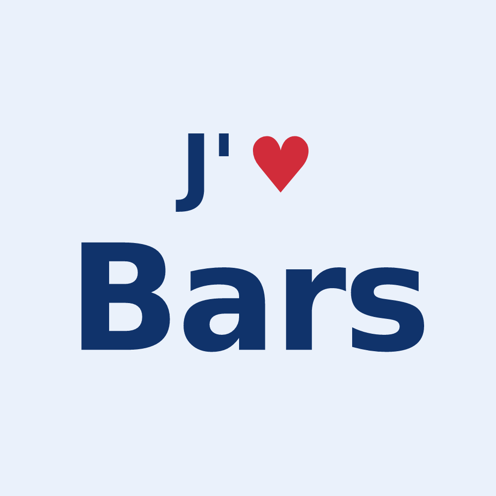Sticker personnalisé Bars — design J'aime Bars