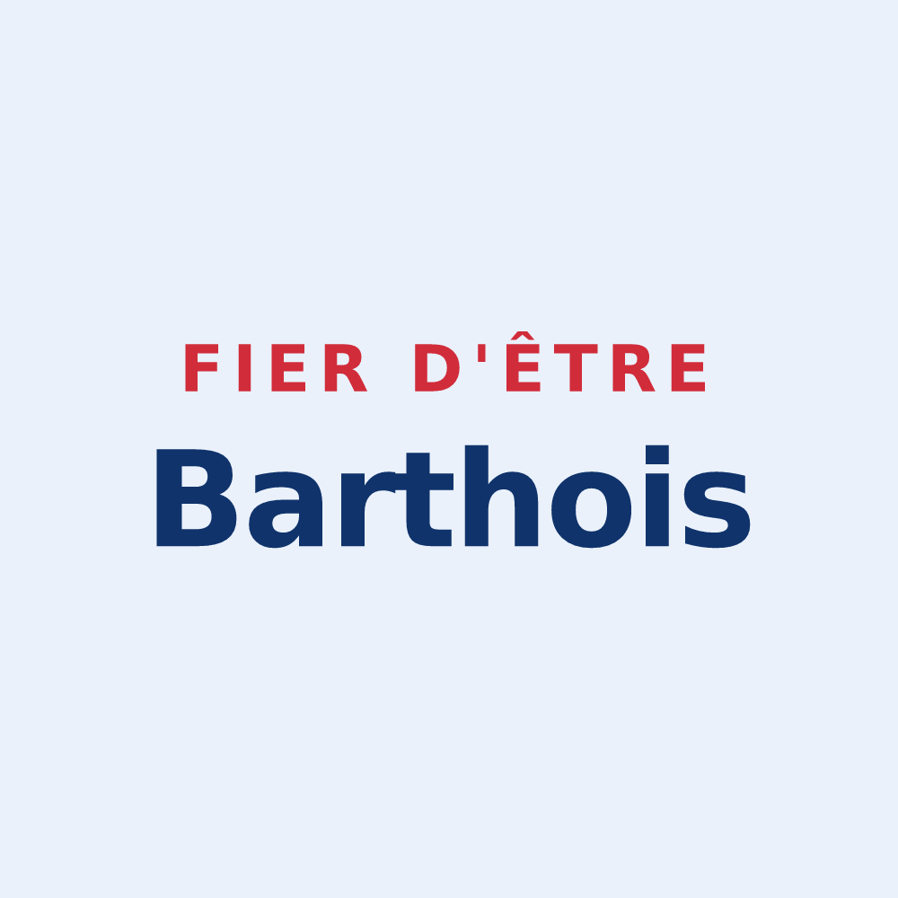 Sticker « Fier d'être Barthois » — design pour Barthe