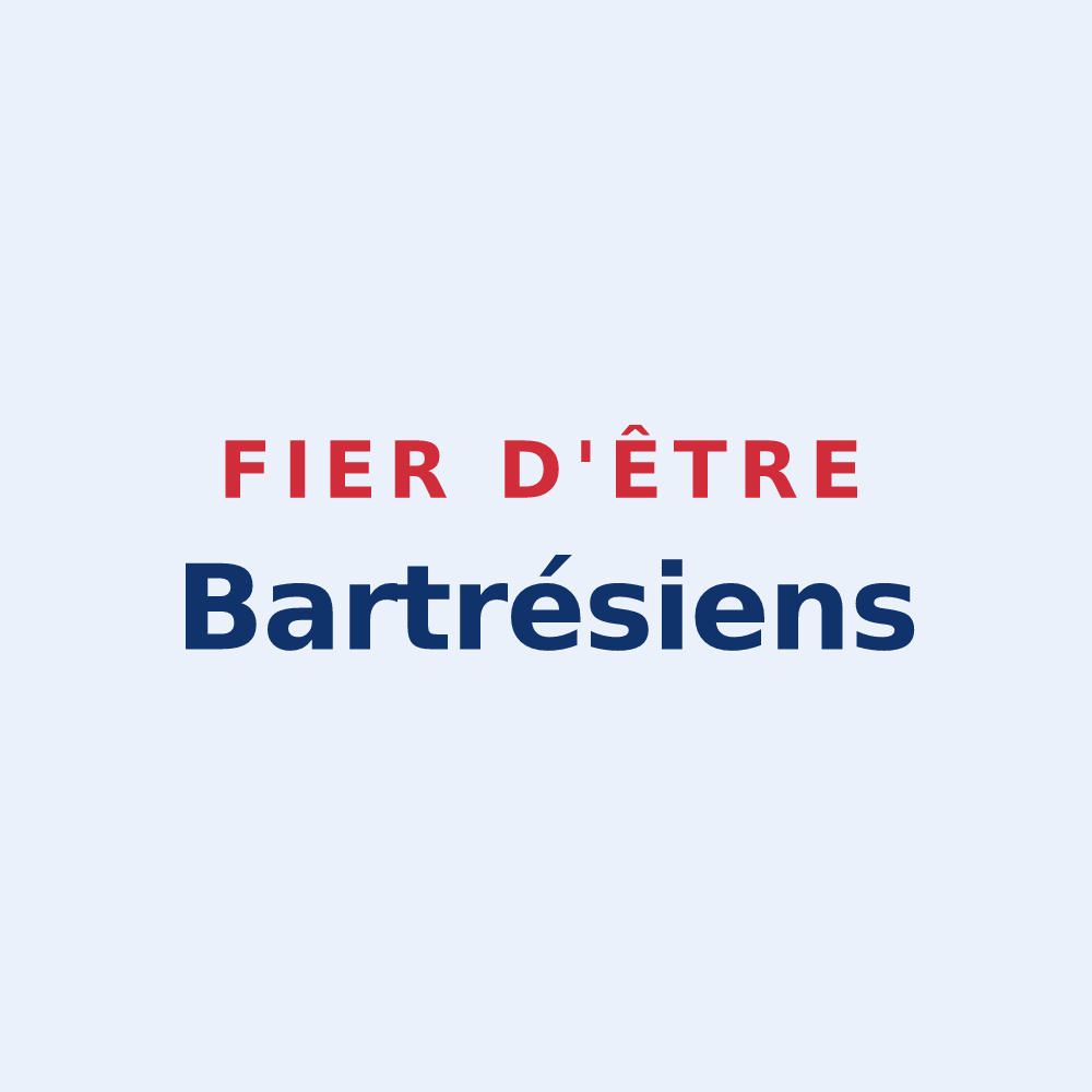 Sticker « Fier d'être Bartrésiens » — design pour Bartrès