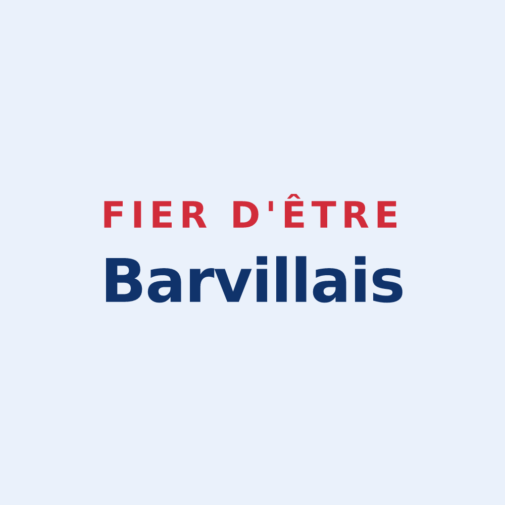 Sticker « Fier d'être Barvillais » — design pour Barville