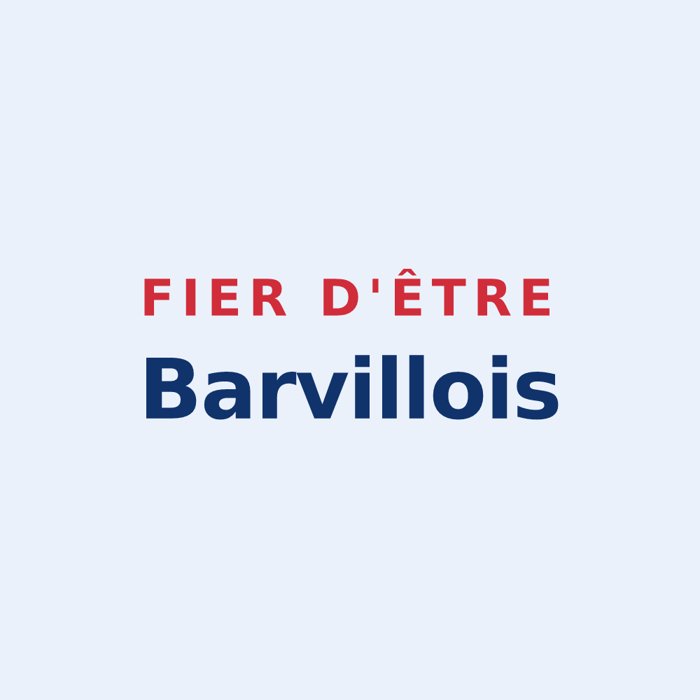 Sticker « Fier d'être Barvillois » — design pour Barville-en-Gâtinais