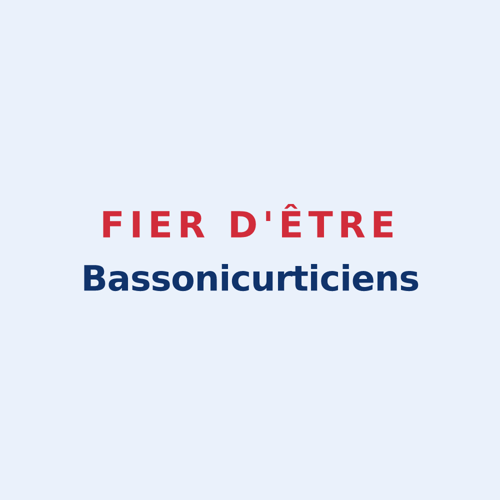 Sticker « Fier d'être Bassonicurticiens » — design pour Bassoncourt