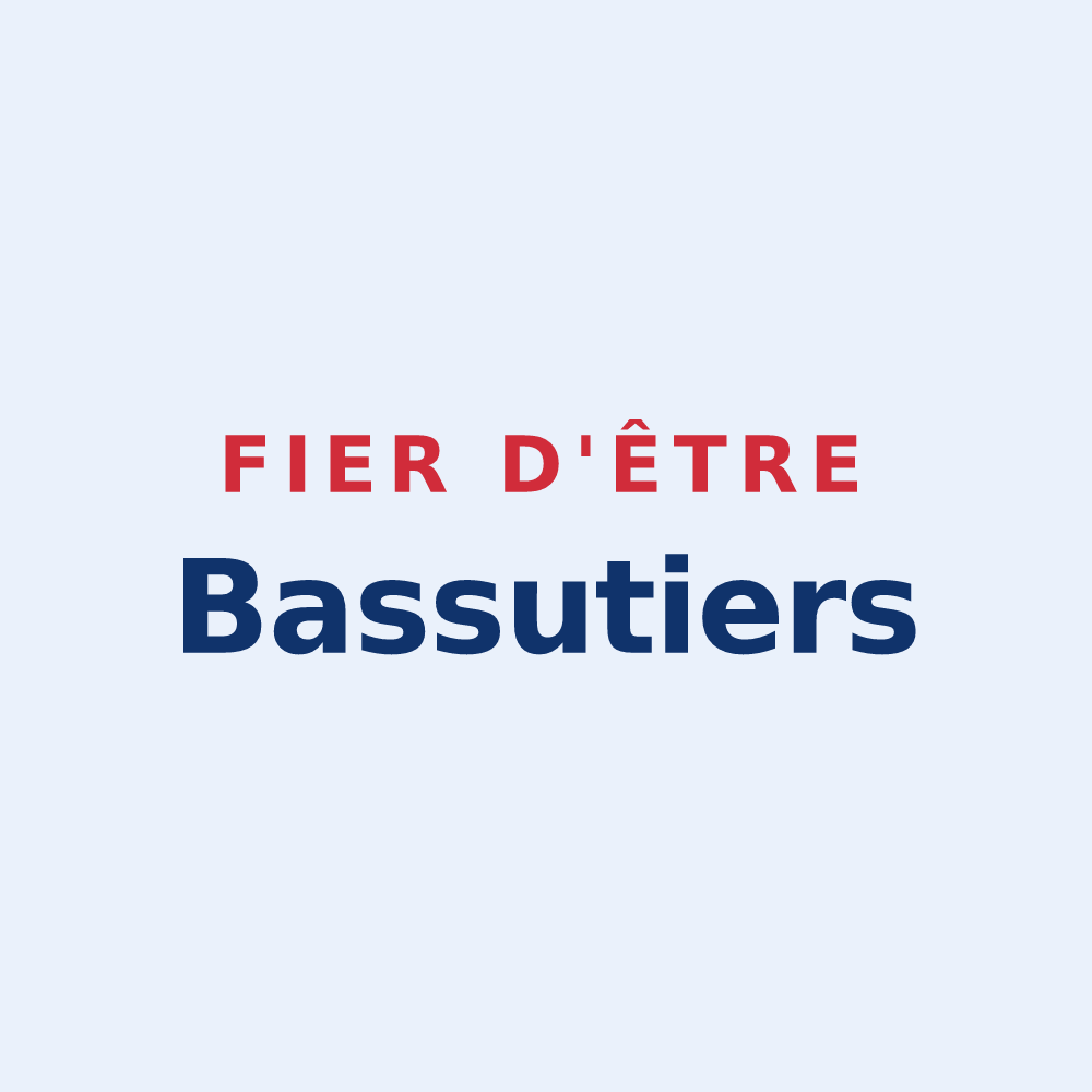 Sticker « Fier d'être Bassutiers » — design pour Bassu