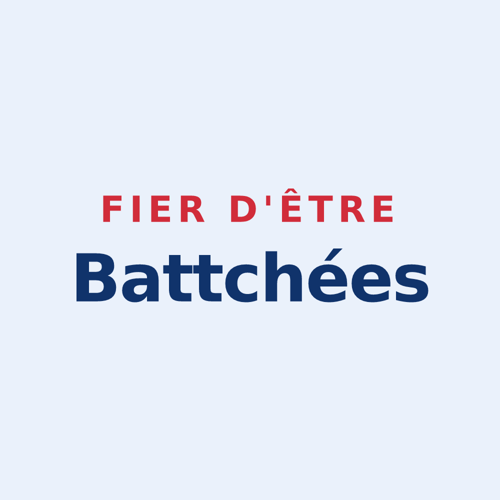 Sticker « Fier d'être Battchées » — design pour Battexey