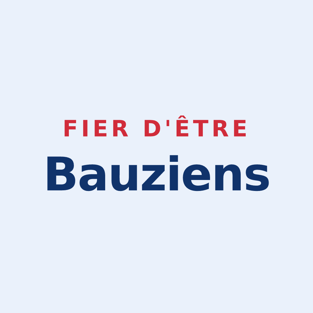 Sticker « Fier d'être Bauziens » — design pour Bauzy