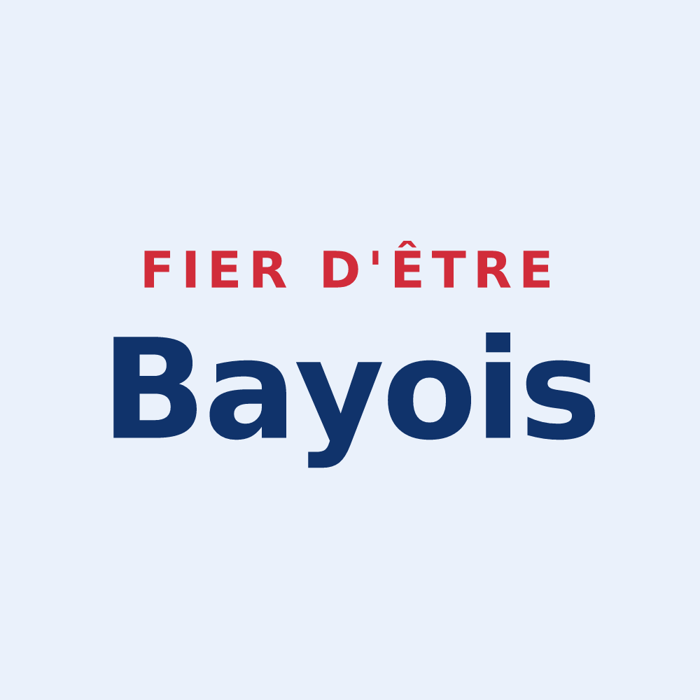 Sticker « Fier d'être Bayois » — design pour Baye