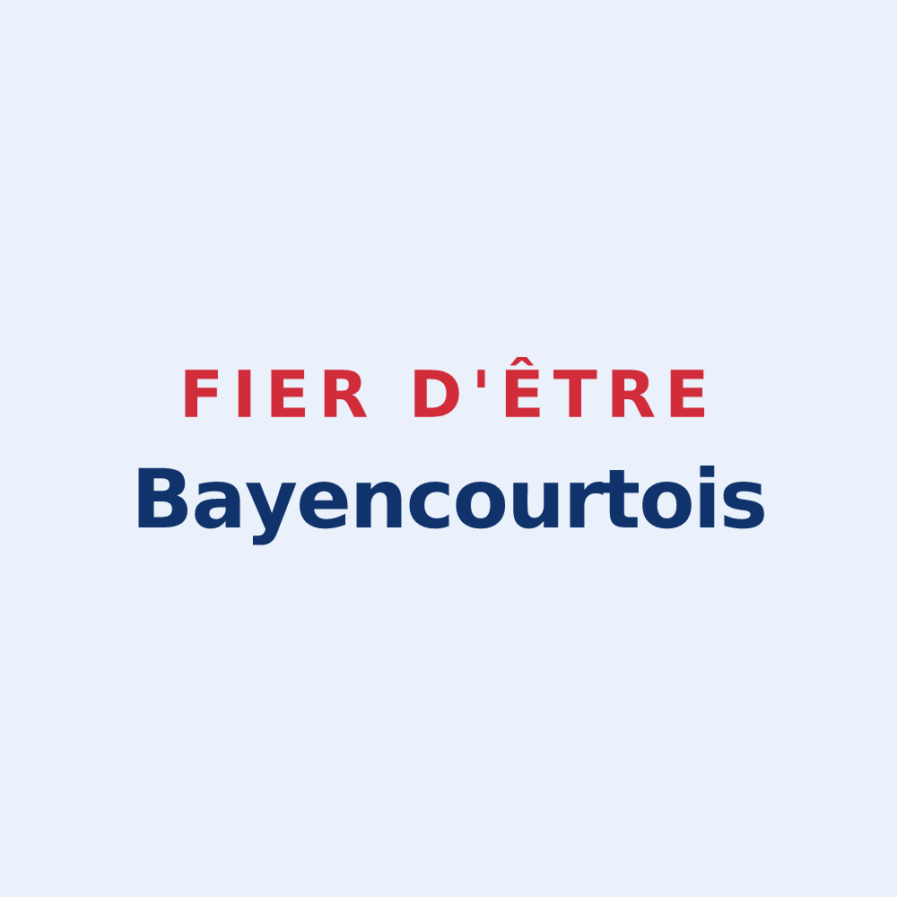 Sticker « Fier d'être Bayencourtois » — design pour Bayencourt