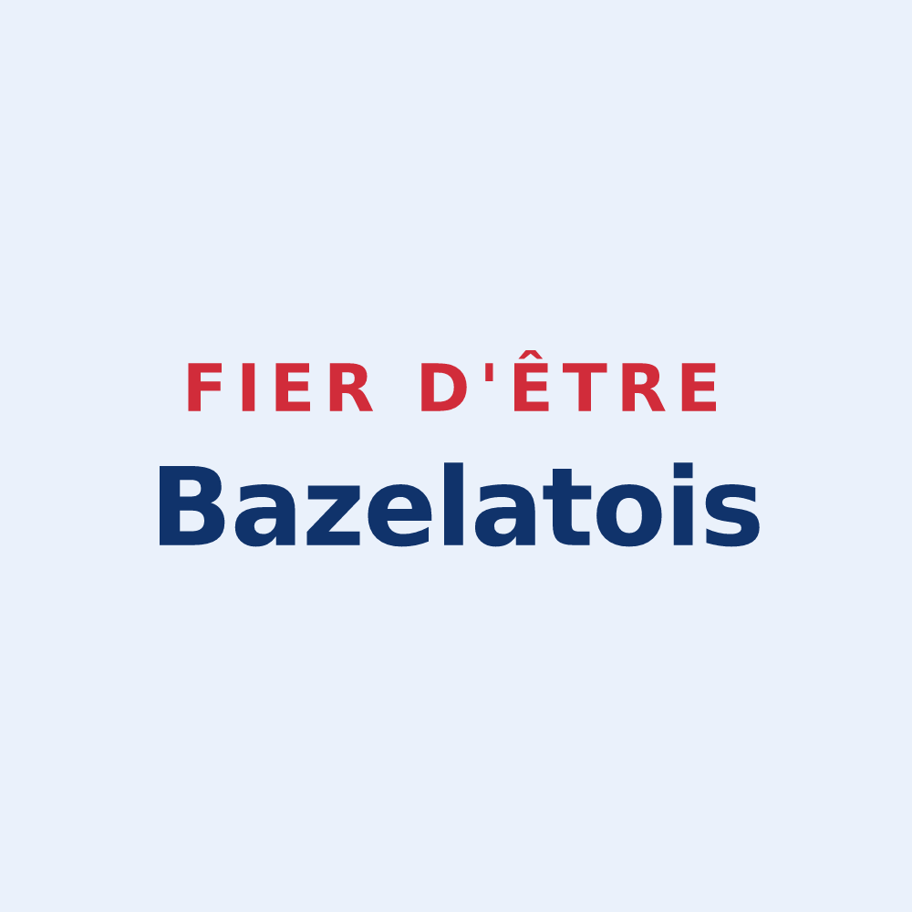 Sticker « Fier d'être Bazelatois » — design pour Bazelat