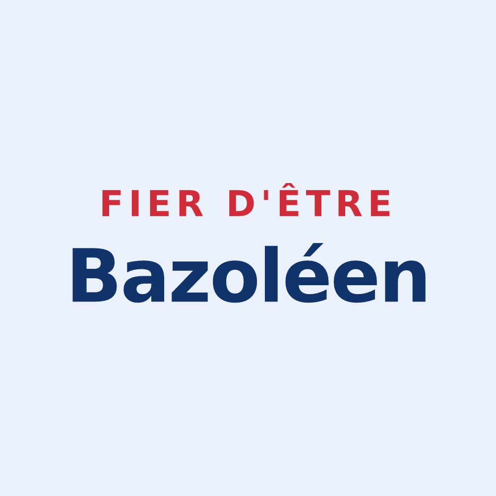 Sticker « Fier d'être Bazoléen » — design pour Bazoches-les-Hautes