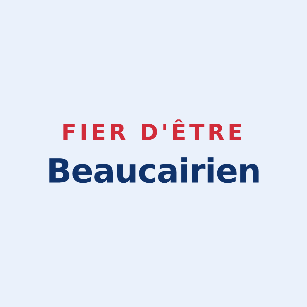 Sticker « Fier d'être Beaucairien » — design pour Beaucaire