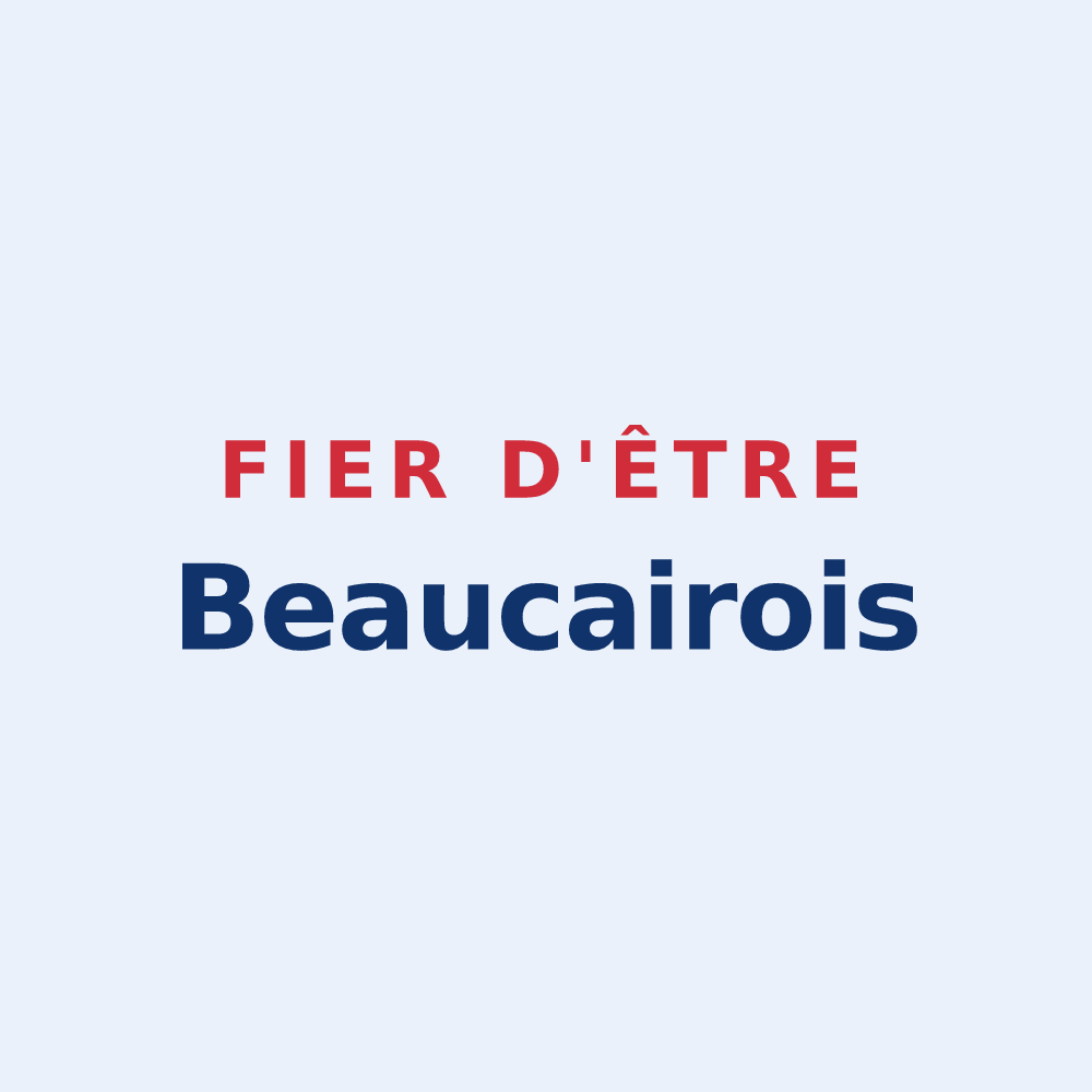 Sticker « Fier d'être Beaucairois » — design pour Beaucaire