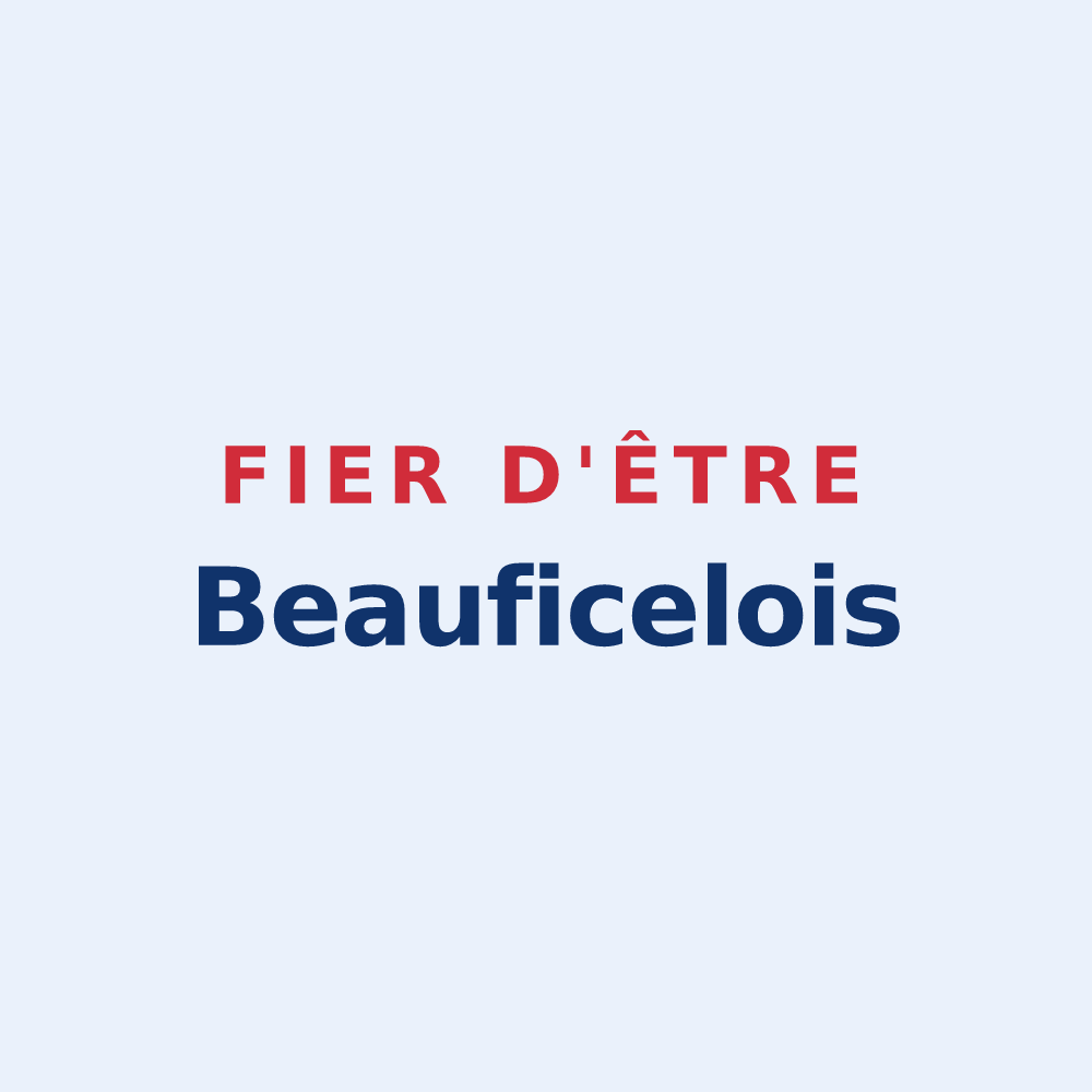 Sticker « Fier d'être Beauficelois » — design pour Beauficel