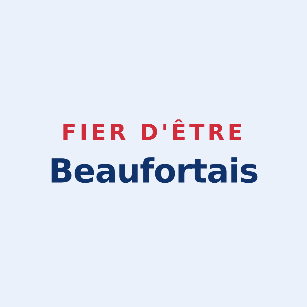 Sticker « Fier d'être Beaufortais » — design pour Beaufort-en-Anjou
