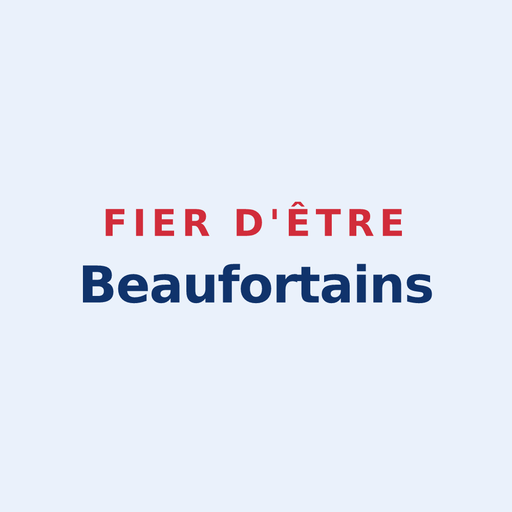 Sticker « Fier d'être Beaufortains » — design pour Beaufort