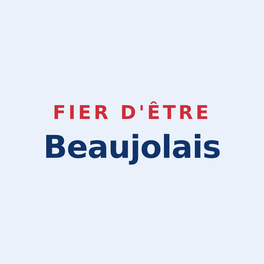 Sticker « Fier d'être Beaujolais » — design pour Beaujeu