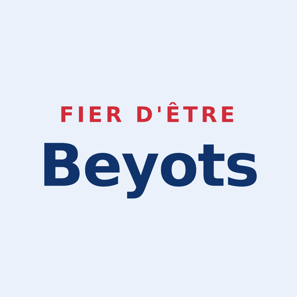 Sticker « Fier d'être Beyots » — design pour Beaulieu