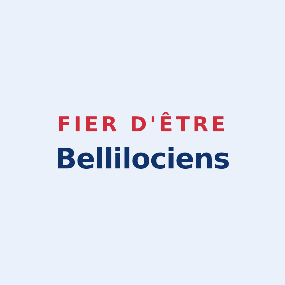 Sticker « Fier d'être Bellilociens » — design pour Beaulieu-lès-Loches