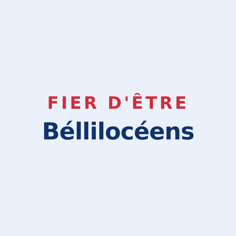 Sticker « Fier d'être Béllilocéens » — design pour Beaulieu-sous-Parthenay