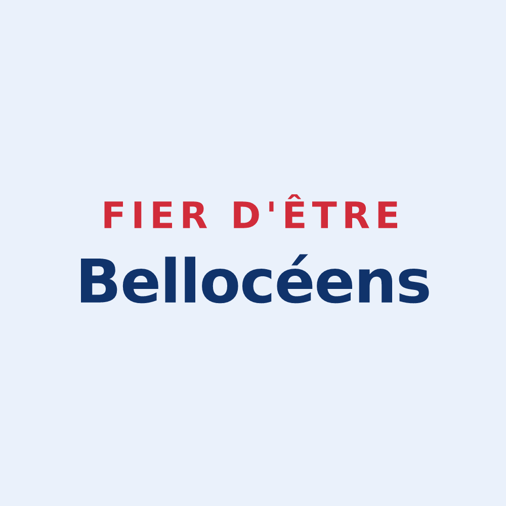 Sticker « Fier d'être Bellocéens » — design pour Beaulieu-sur-Loire