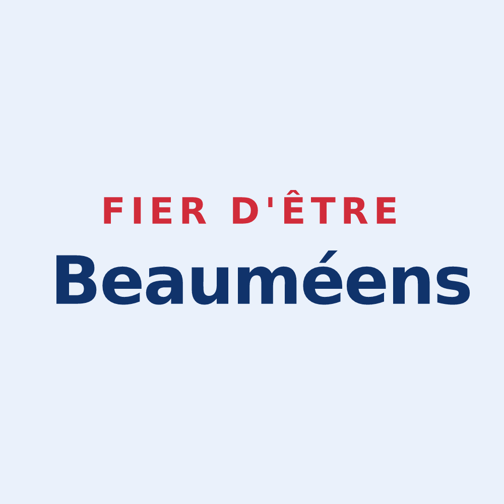 Sticker « Fier d'être Beauméens » — design pour Beaumé