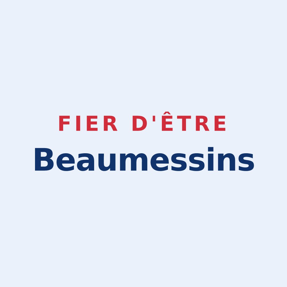 Sticker « Fier d'être Beaumessins » — design pour Beaumetz