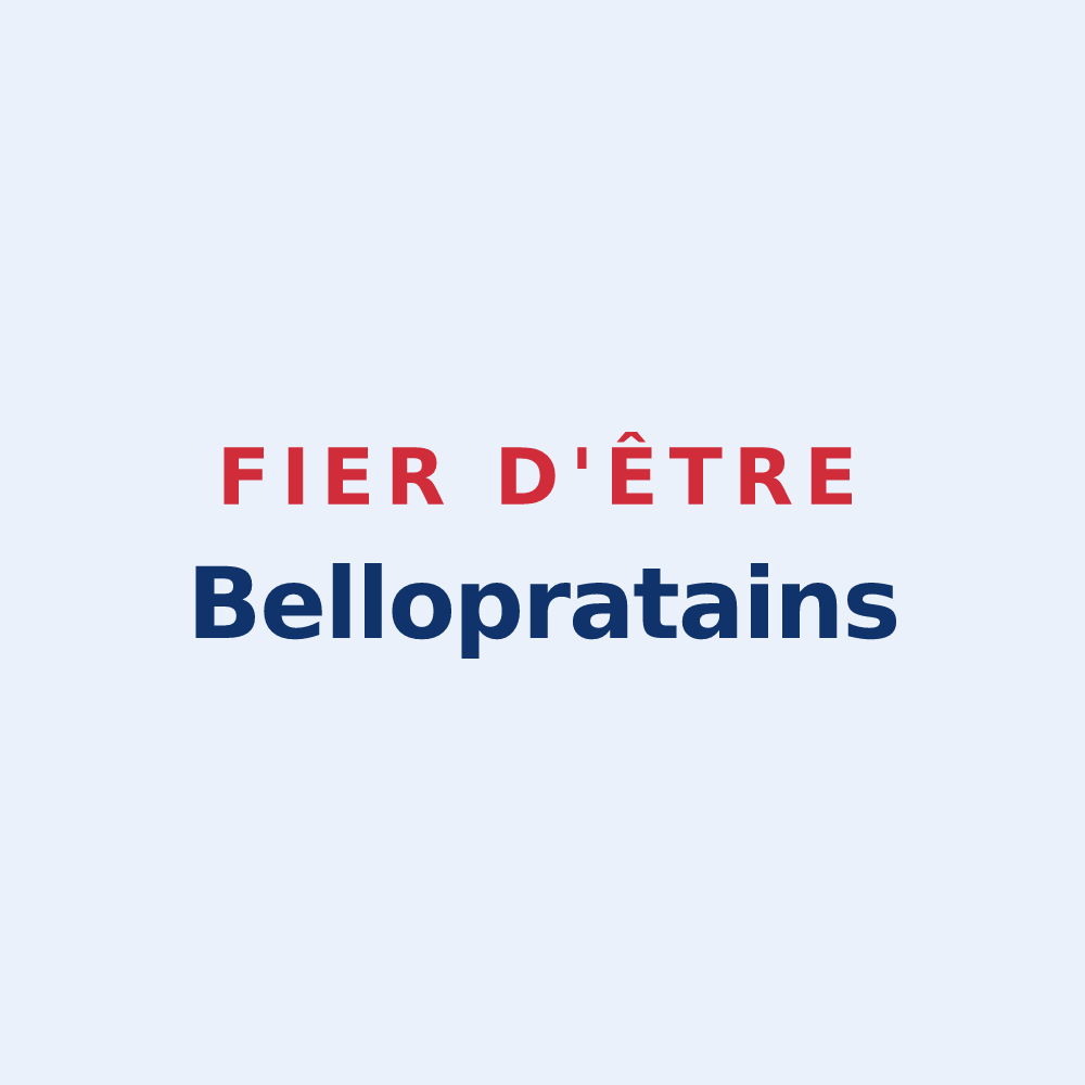Sticker « Fier d'être Bellopratains » — design pour Beaupréau-en-Mauges