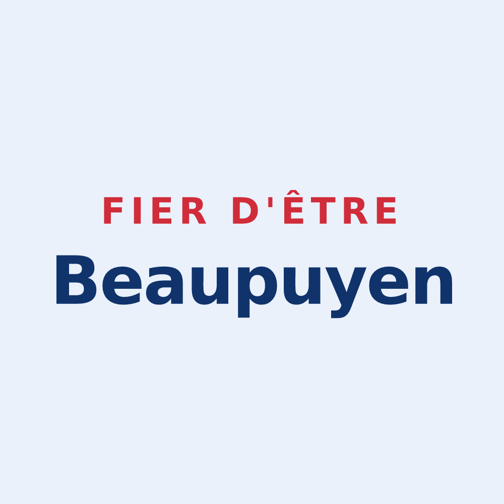 Sticker « Fier d'être Beaupuyen » — design pour Beaupuy