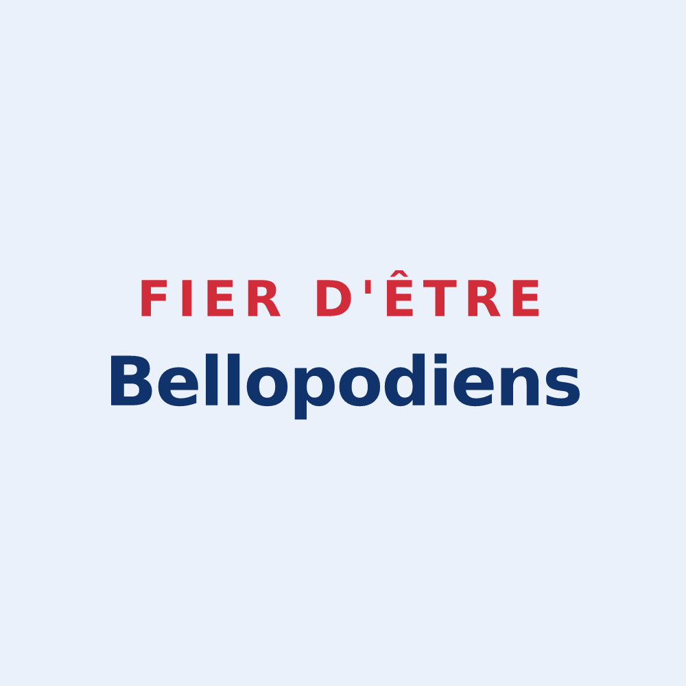 Sticker « Fier d'être Bellopodiens » — design pour Beaupuy