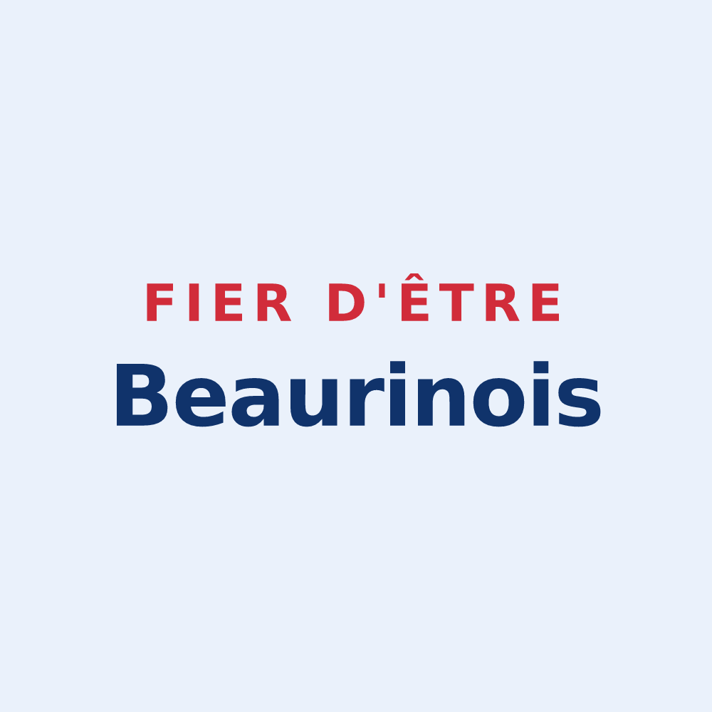 Sticker « Fier d'être Beaurinois » — design pour Beaurain