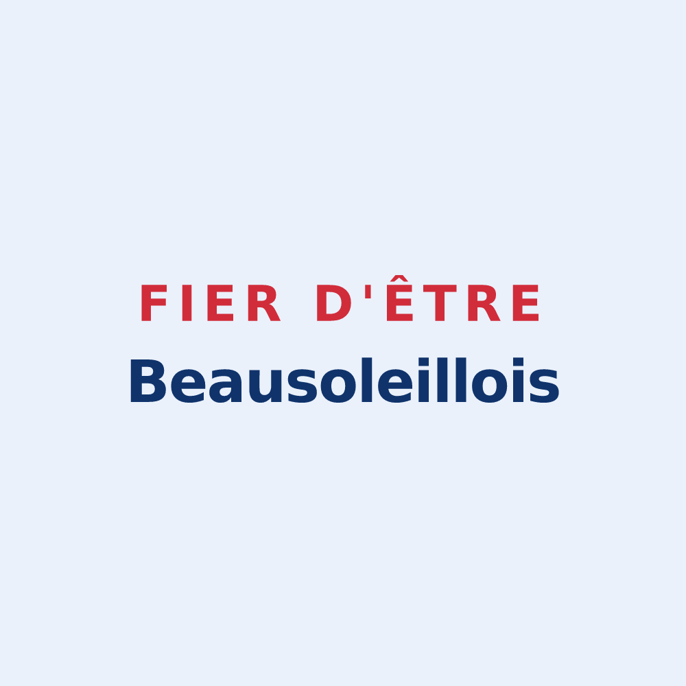 Sticker « Fier d'être Beausoleillois » — design pour Beausoleil
