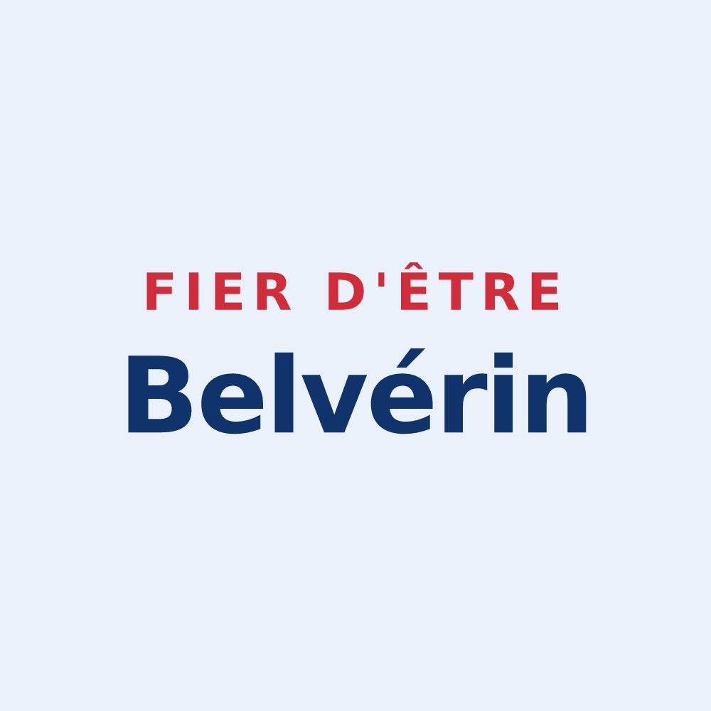 Sticker « Fier d'être Belvérin » — design pour Beauvoir-sur-Mer